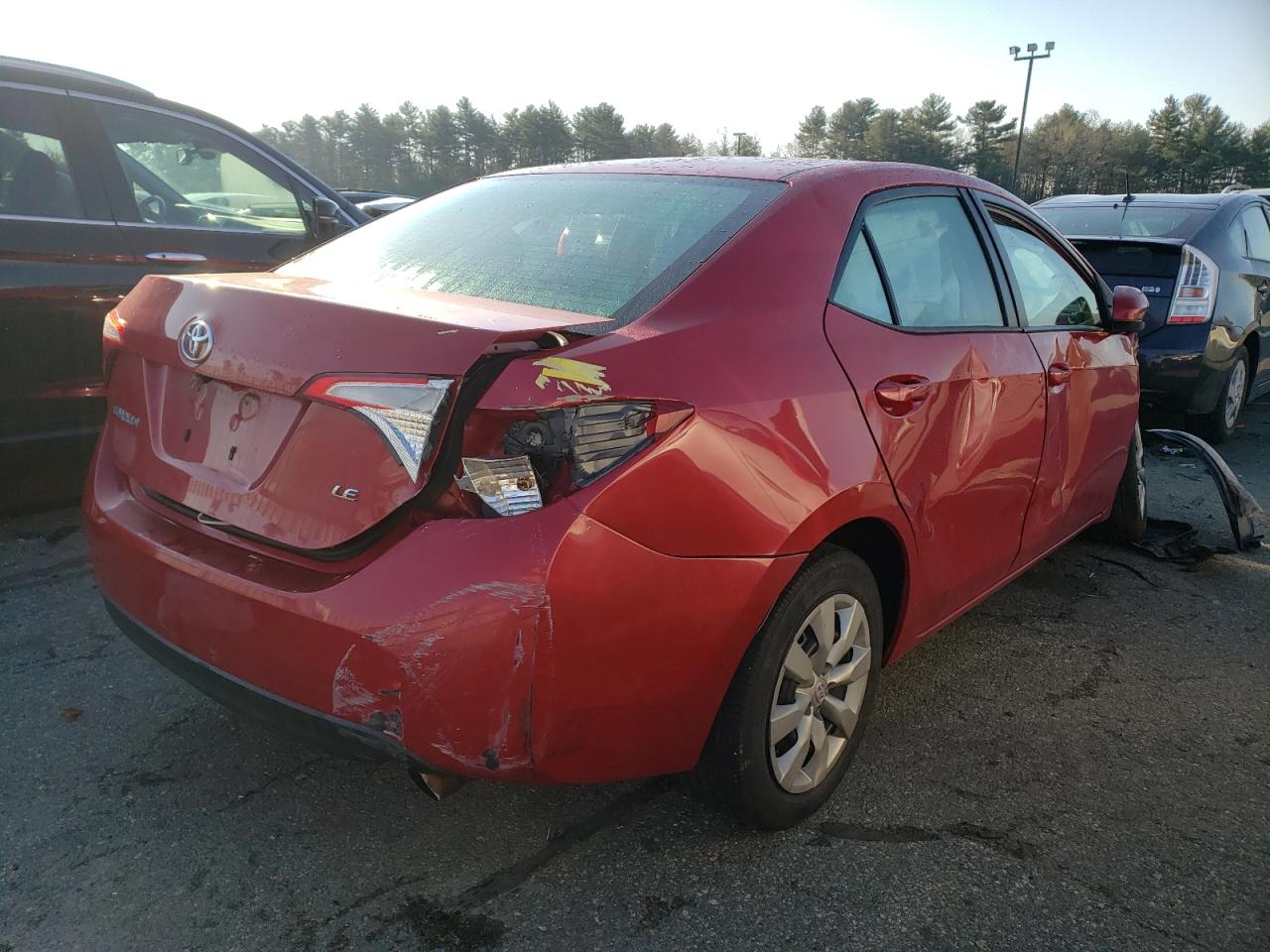 Photo 4 from auction – 2015 TOYOTA COROLLA L with VIN 2T1BURHE9FC231088