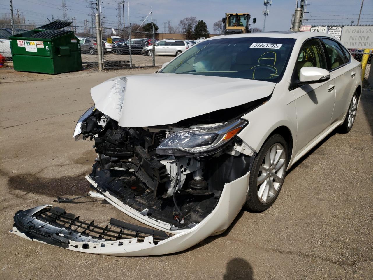 Photo 2 from auction – 2013 TOYOTA AVALON BAS with VIN 4T1BK1EB5DU002985