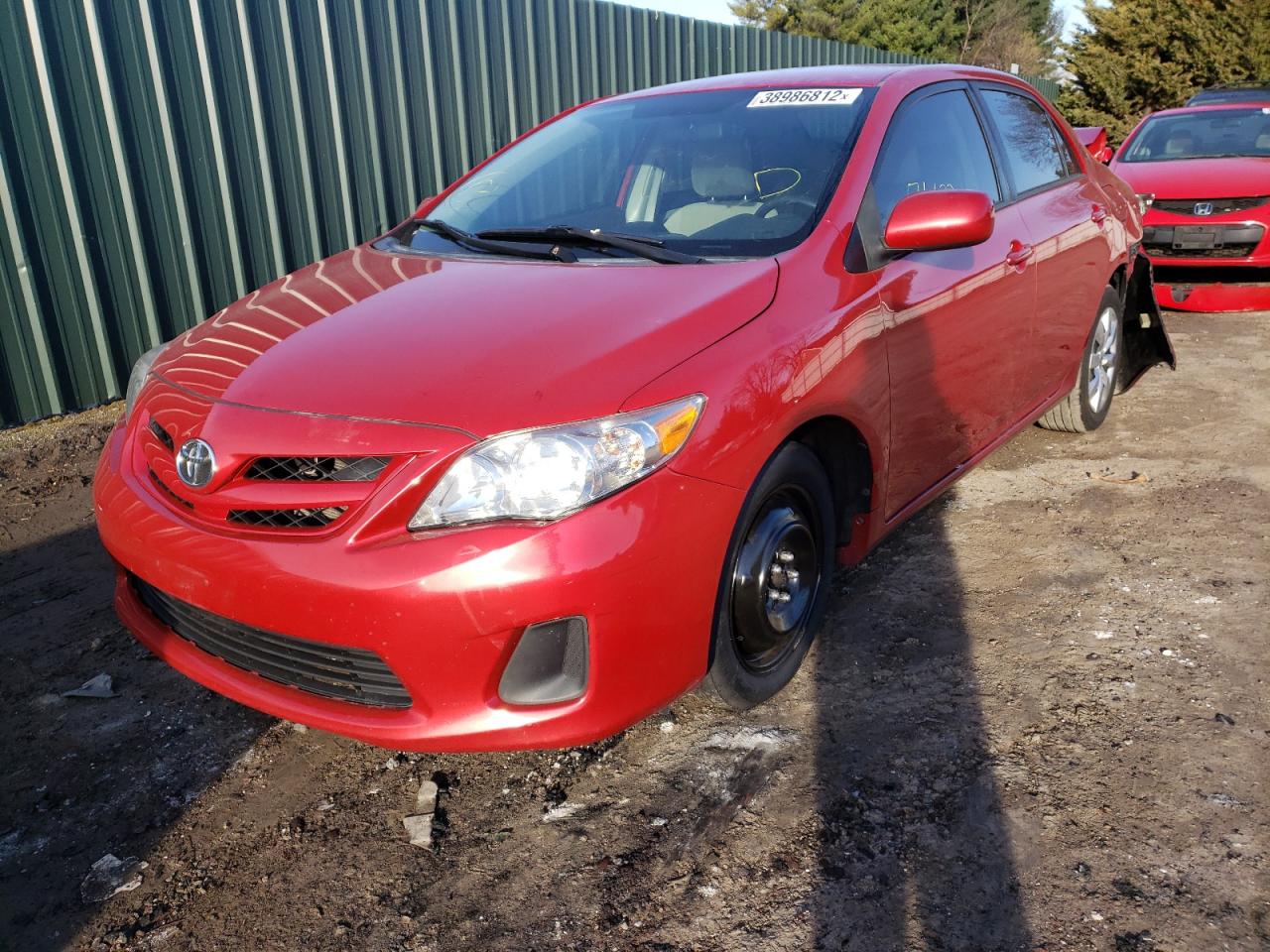 Photo 2 from auction – 2012 TOYOTA COROLLA BA with VIN 2T1BU4EE6CC896338