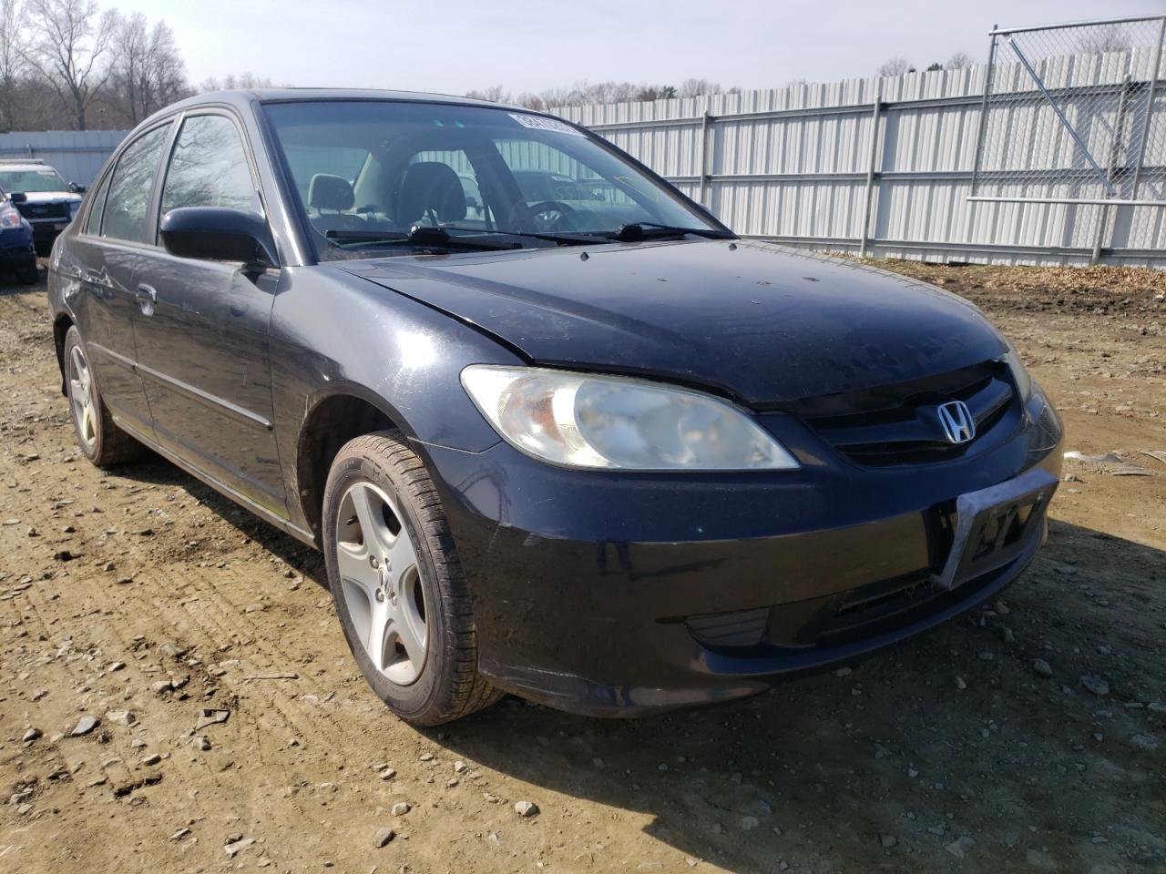 Photo 1 from auction – 2005 HONDA CIVIC EX with VIN 2HGES26795H554223