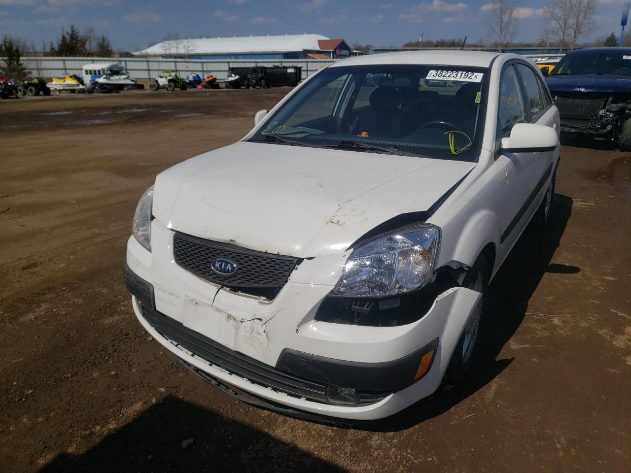Photo 9 from auction – 2006 KIA RIO 5 with VIN KNADE163666139773