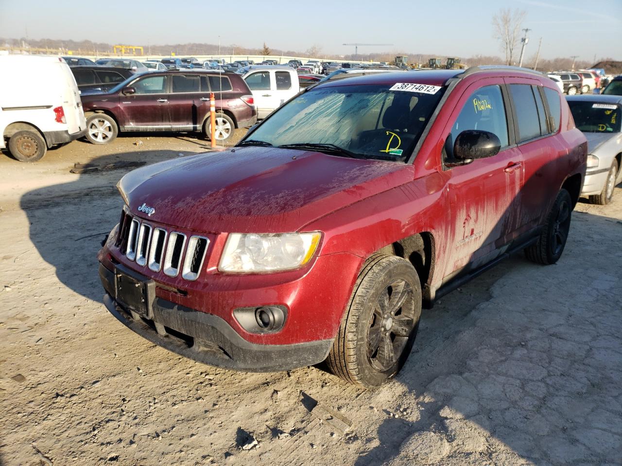 Photo 2 from auction – 2012 JEEP COMPASS SP with VIN 1C4NJDBB2CD569602
