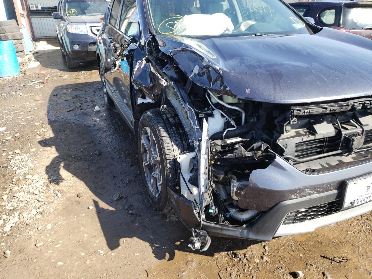 Photo 9 from auction – 2018 HONDA CR-V EX with VIN 7FARW2H57JE034073