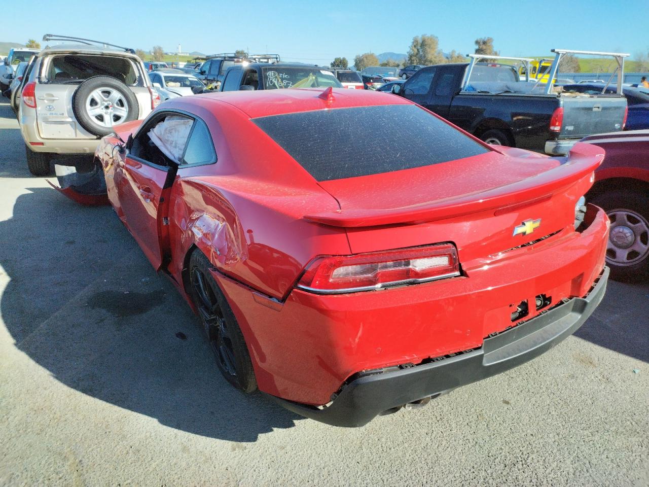 Photo 3 from auction – 2015 CHEVROLET CAMARO LT with VIN 2G1FD1E35F9254947