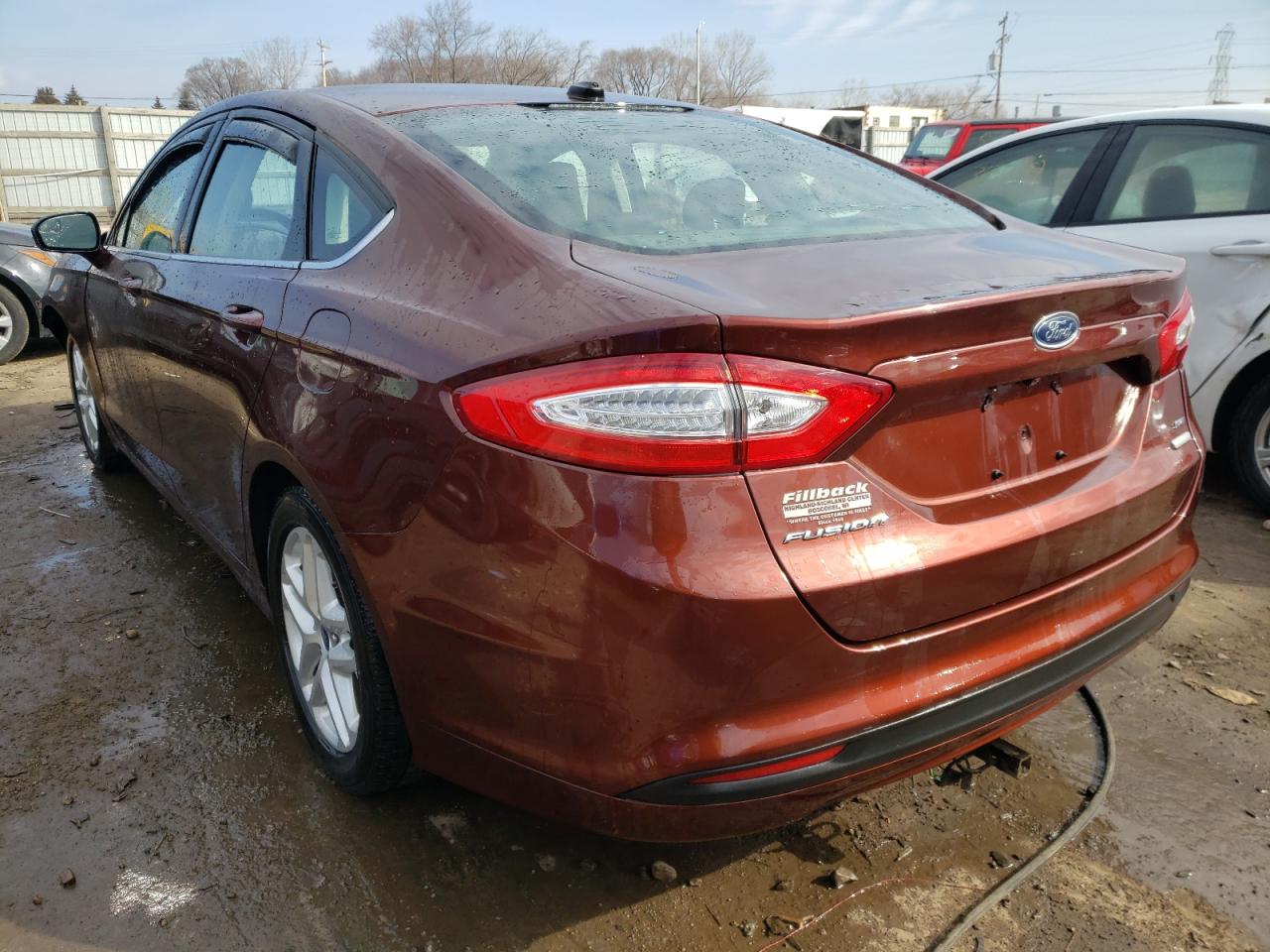 Photo 3 from auction – 2016 FORD FUSION SE with VIN 3FA6P0HD8GR312449