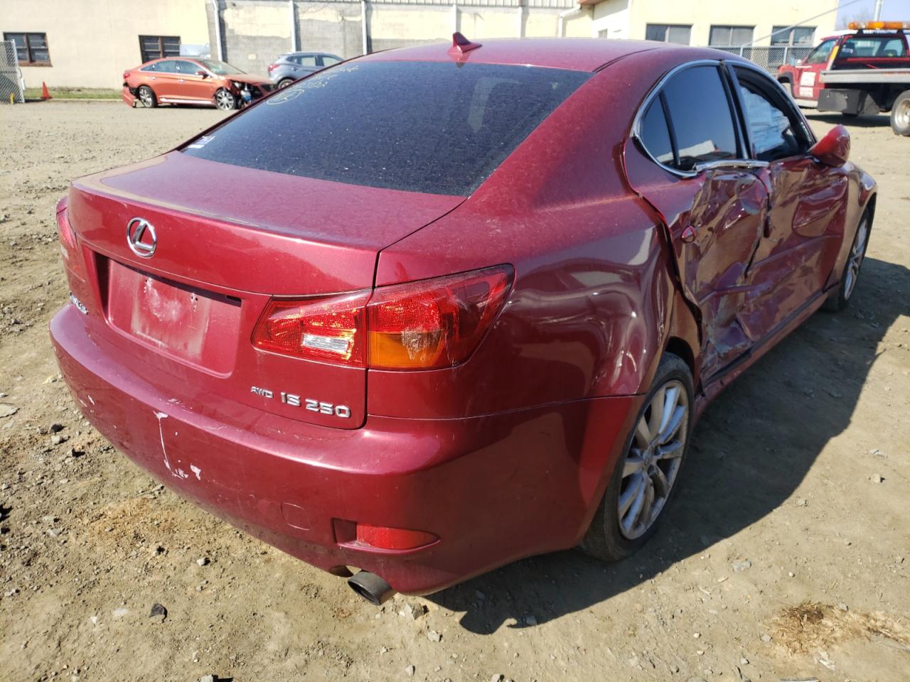 Photo 4 from auction – 2008 LEXUS IS 250 with VIN JTHCK262482022402