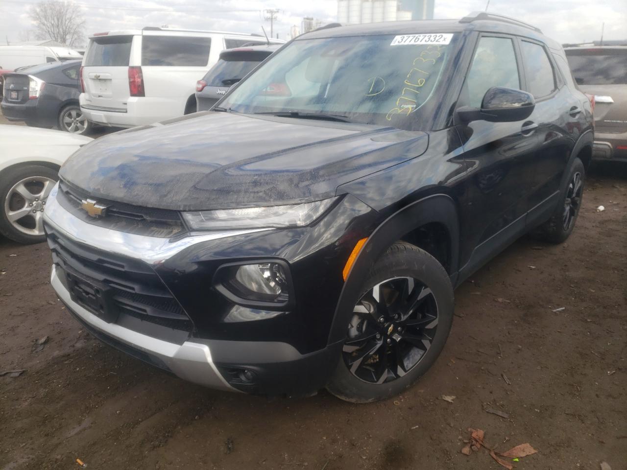 Photo 2 from auction – 2021 CHEVROLET TRAILBLAZE with VIN KL79MPSL6MB172133