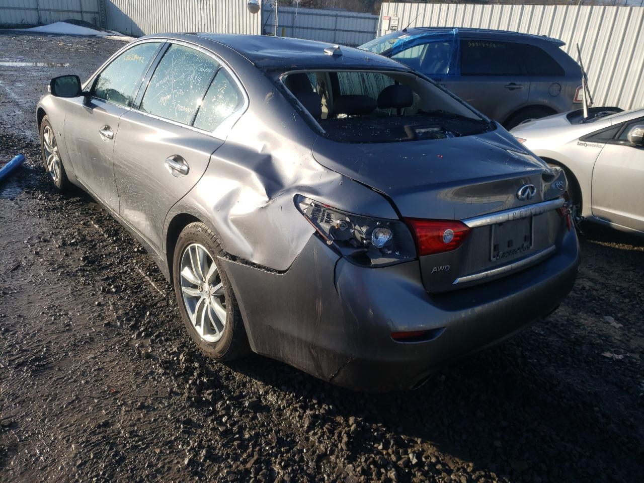 Photo 3 from auction – 2015 INFINITI Q50 BASE with VIN JN1BV7AR6FM402397