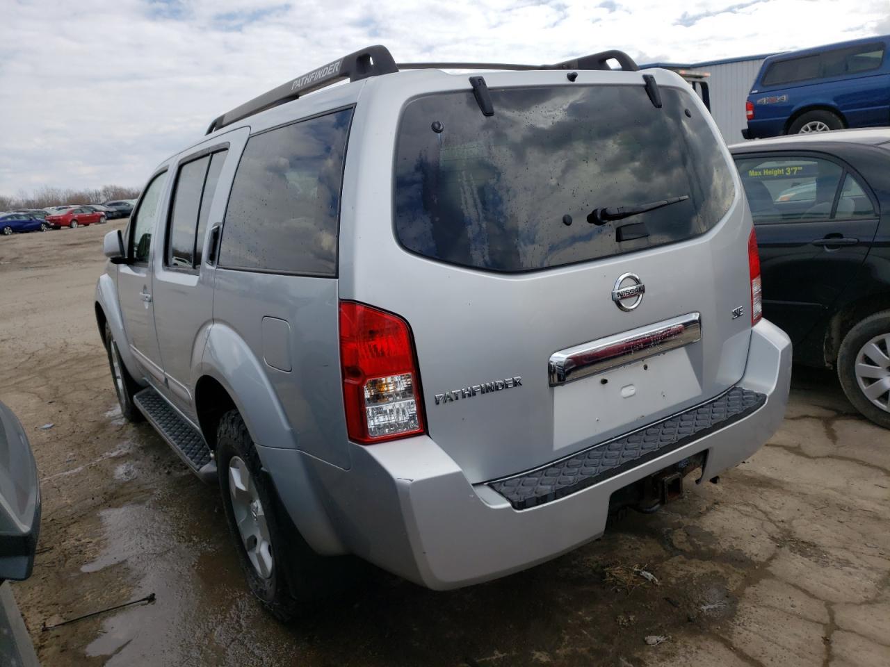 Photo 3 from auction – 2007 NISSAN PATHFINDER with VIN 5N1AR18W27C614089