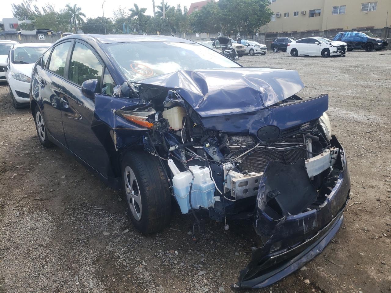 TOYOTA PRIUS 2014 with VIN JTDKN3DU6E1762775 - Photo from auction