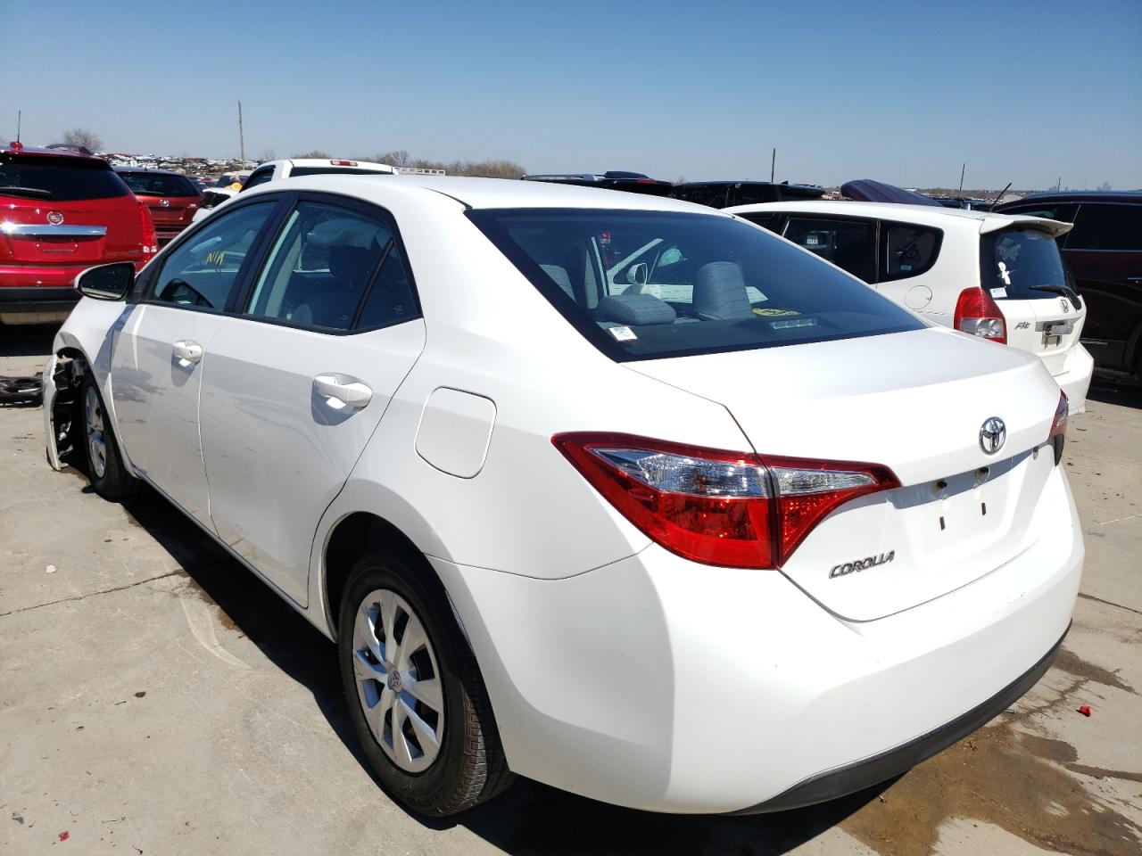 Photo 3 from auction – 2014 TOYOTA COROLLA L with VIN 5YFBURHEXEP171689