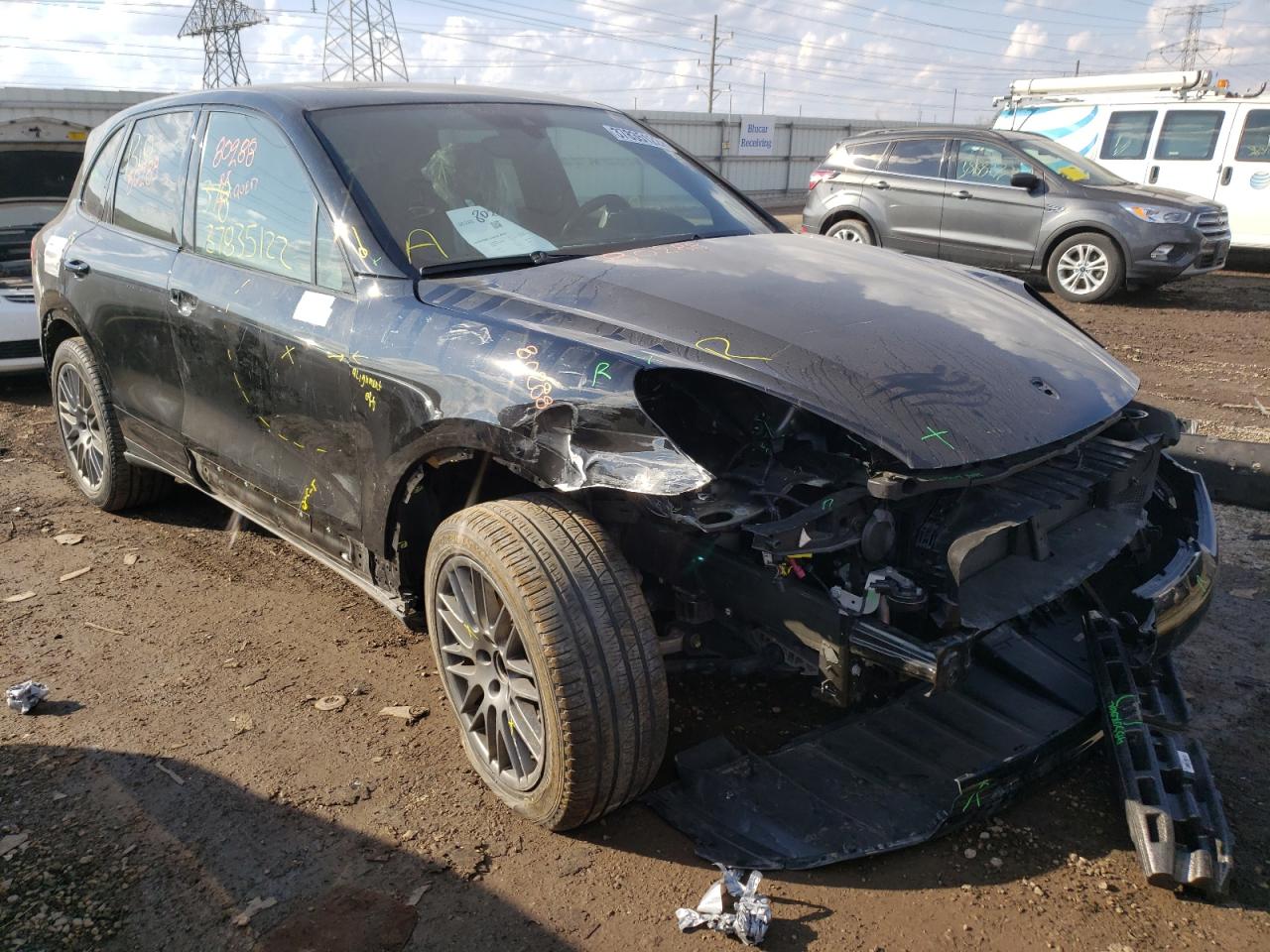 PORSCHE CAYENNE 2018 with VIN WP1AA2A21JKA06875 - Photo from auction