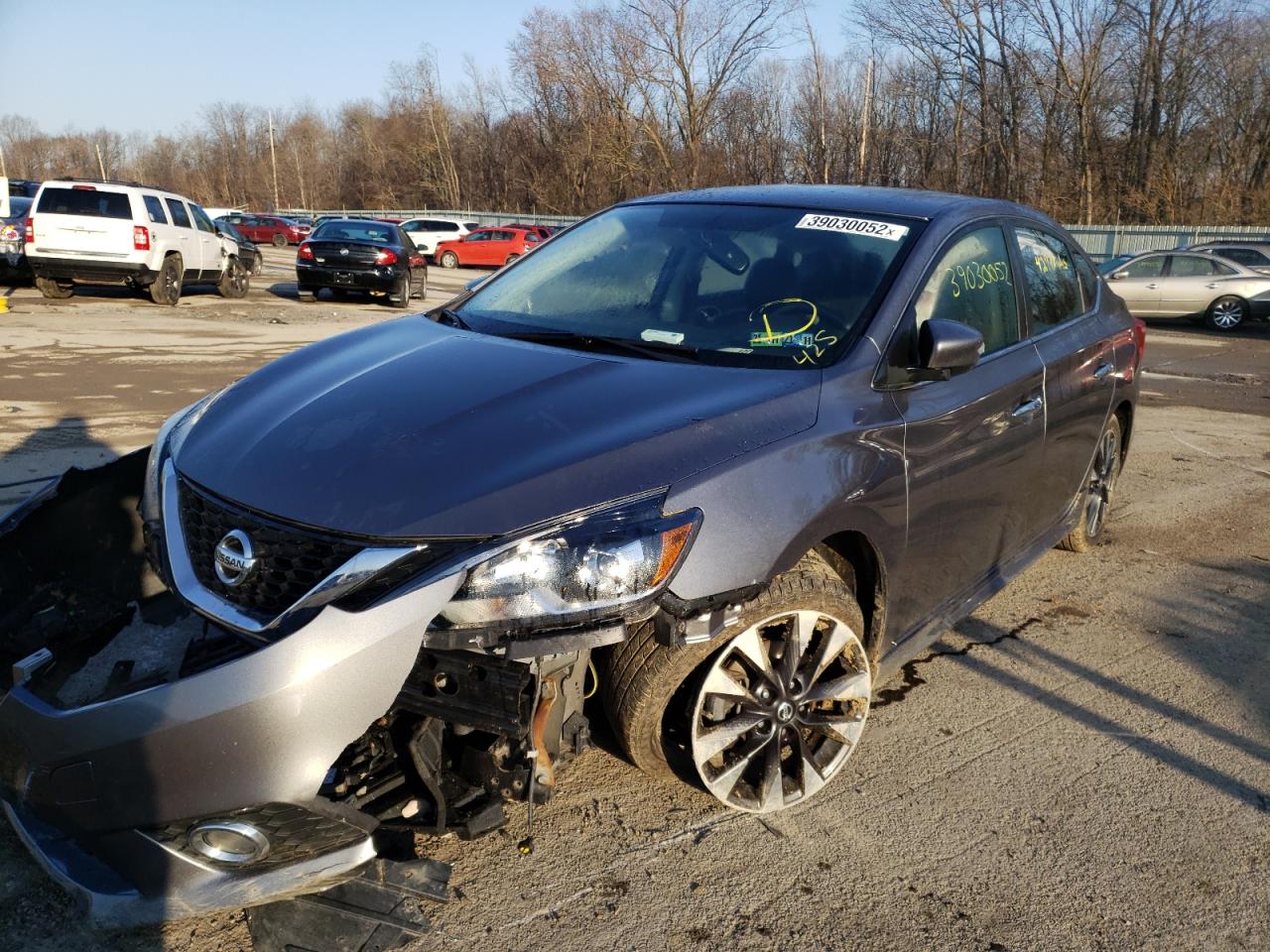 Photo 2 from auction – 2018 NISSAN SENTRA S with VIN 3N1AB7AP0JY229596