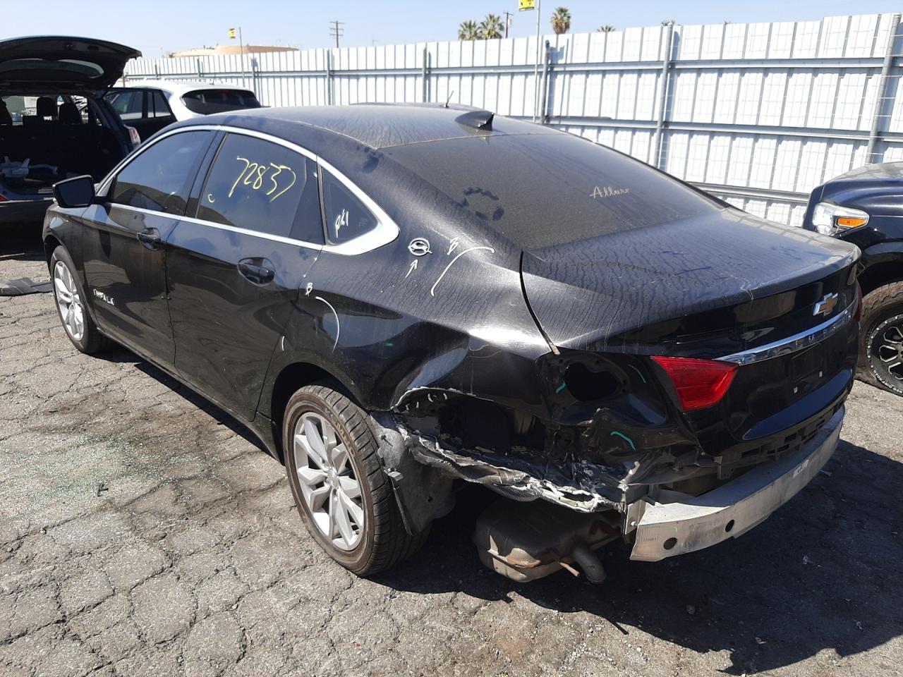 Photo 3 from auction – 2017 CHEVROLET IMPALA LT with VIN 2G1105S37H9154854