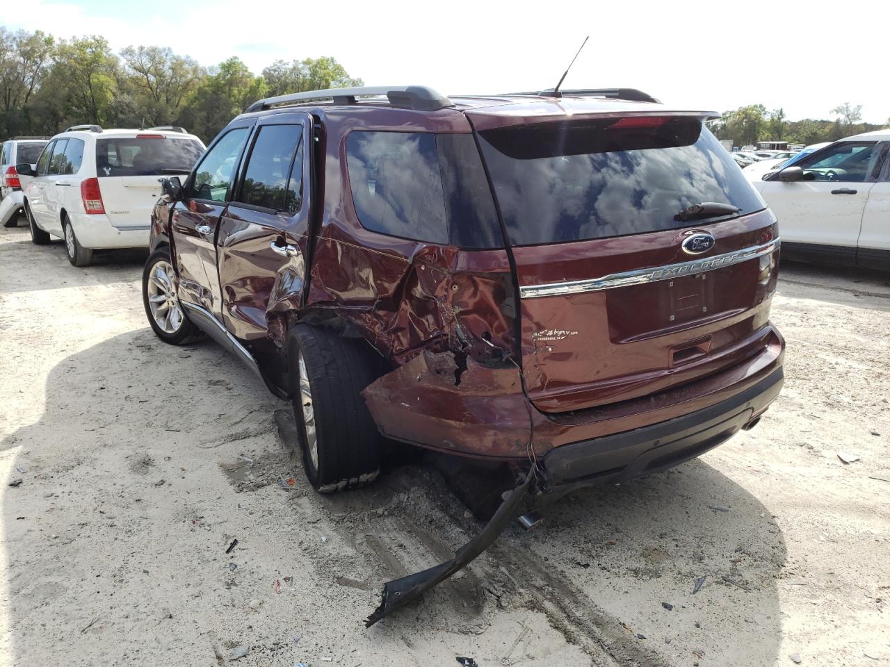 Photo 3 from auction – 2015 FORD EXPLORER X with VIN 1FM5K8D80FGB06264