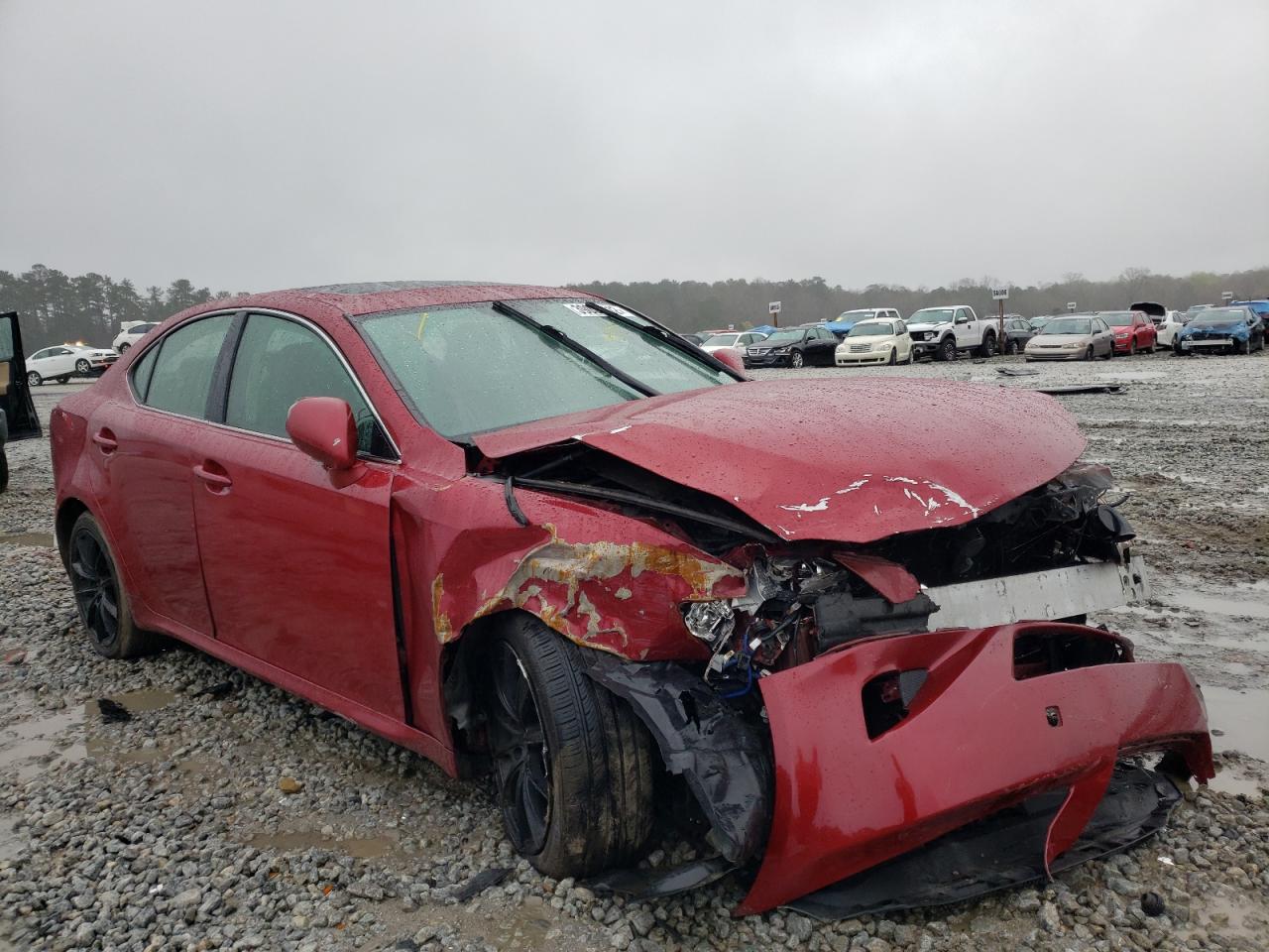 LEXUS IS 250 2008 with VIN JTHCK262482022920 - Photo from auction
