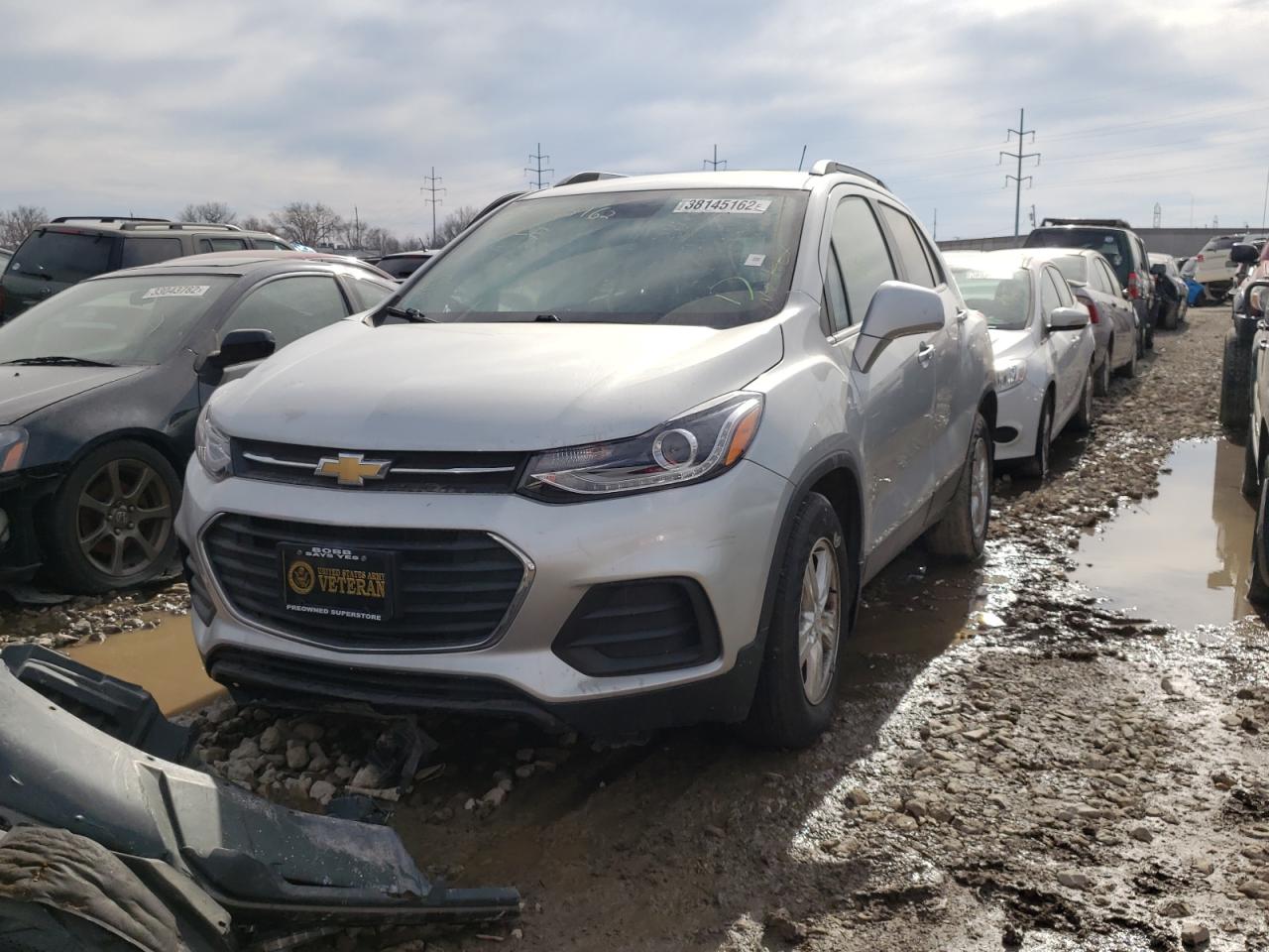Photo 2 from auction – 2017 CHEVROLET TRAX 1LT with VIN 3GNCJLSB3HL227439