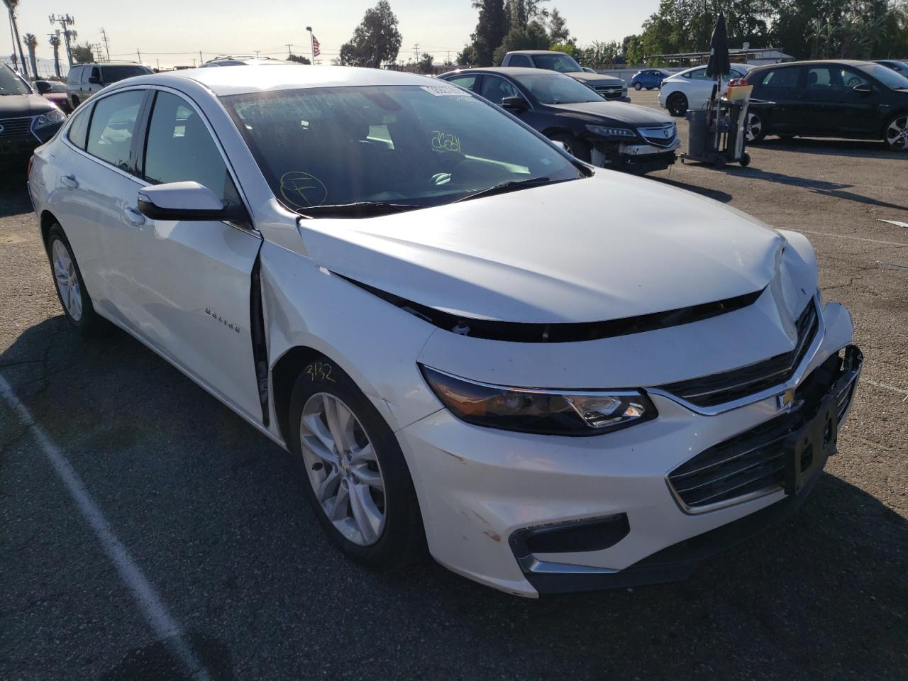 CHEVROLET MALIBU LT 2017 with VIN 1G1ZE5ST1HF248658 - Photo from auction