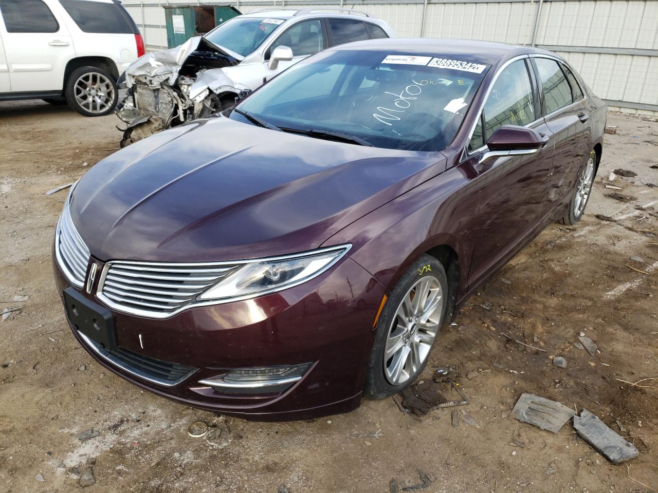 Photo 2 from auction – 2013 LINCOLN MKZ with VIN 3LN6L2GK7DR816192