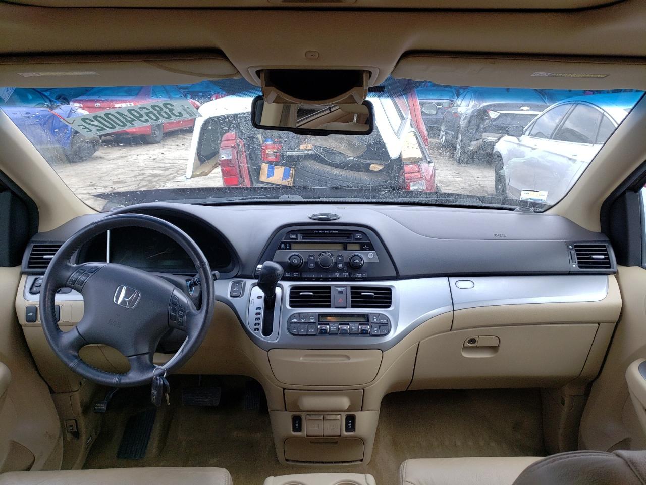 Photo 9 from auction – 2010 HONDA ODYSSEY EX with VIN 5FNRL3H61AB060638