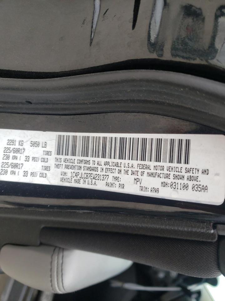 Photo 10 from auction – 2014 JEEP CHEROKEE L with VIN 1C4PJLCB7EW231377