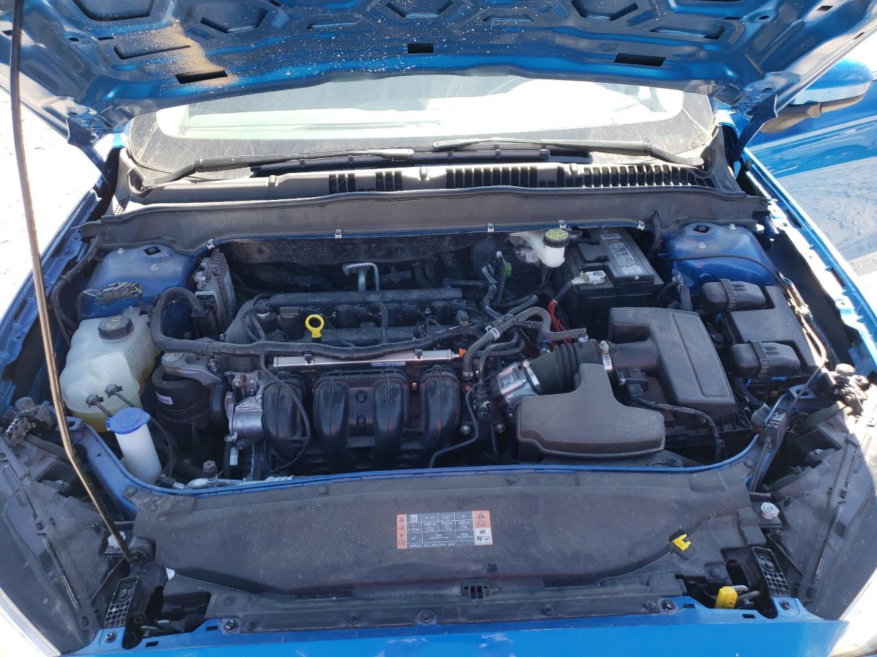 Photo 7 from auction – 2020 FORD FUSION S with VIN 3FA6P0G76LR161147