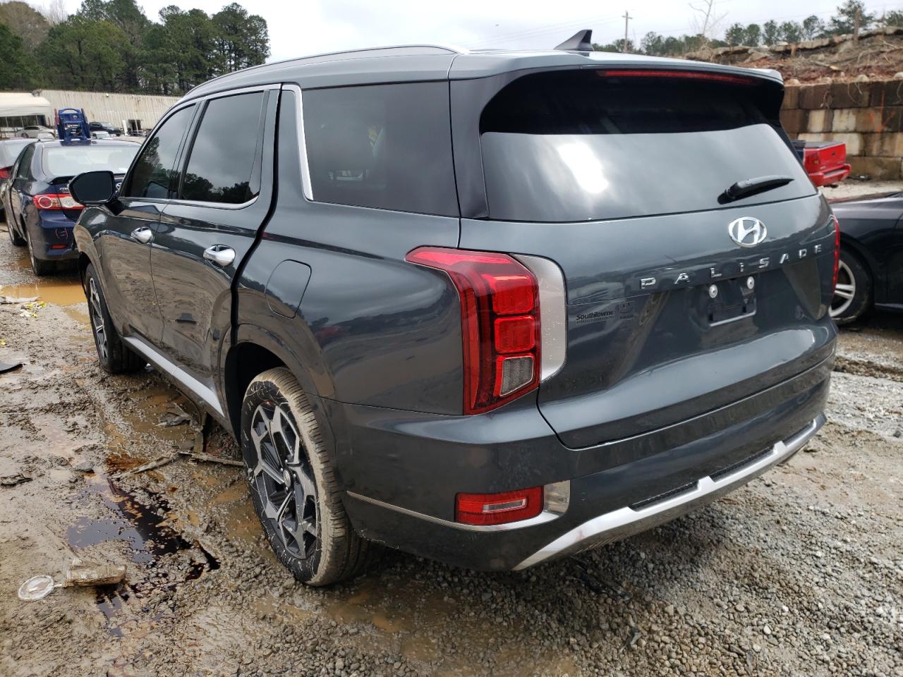 Photo 3 from auction – 2022 HYUNDAI PALISADE C with VIN KM8R74HE0NU414904