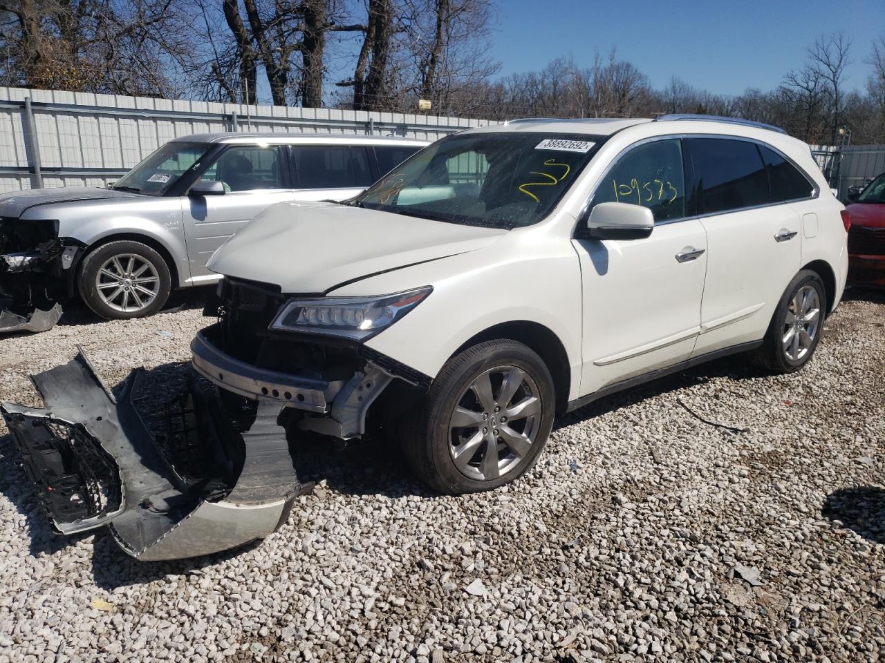 Photo 2 from auction – 2015 ACURA MDX ADVANC with VIN 5FRYD4H86FB013708