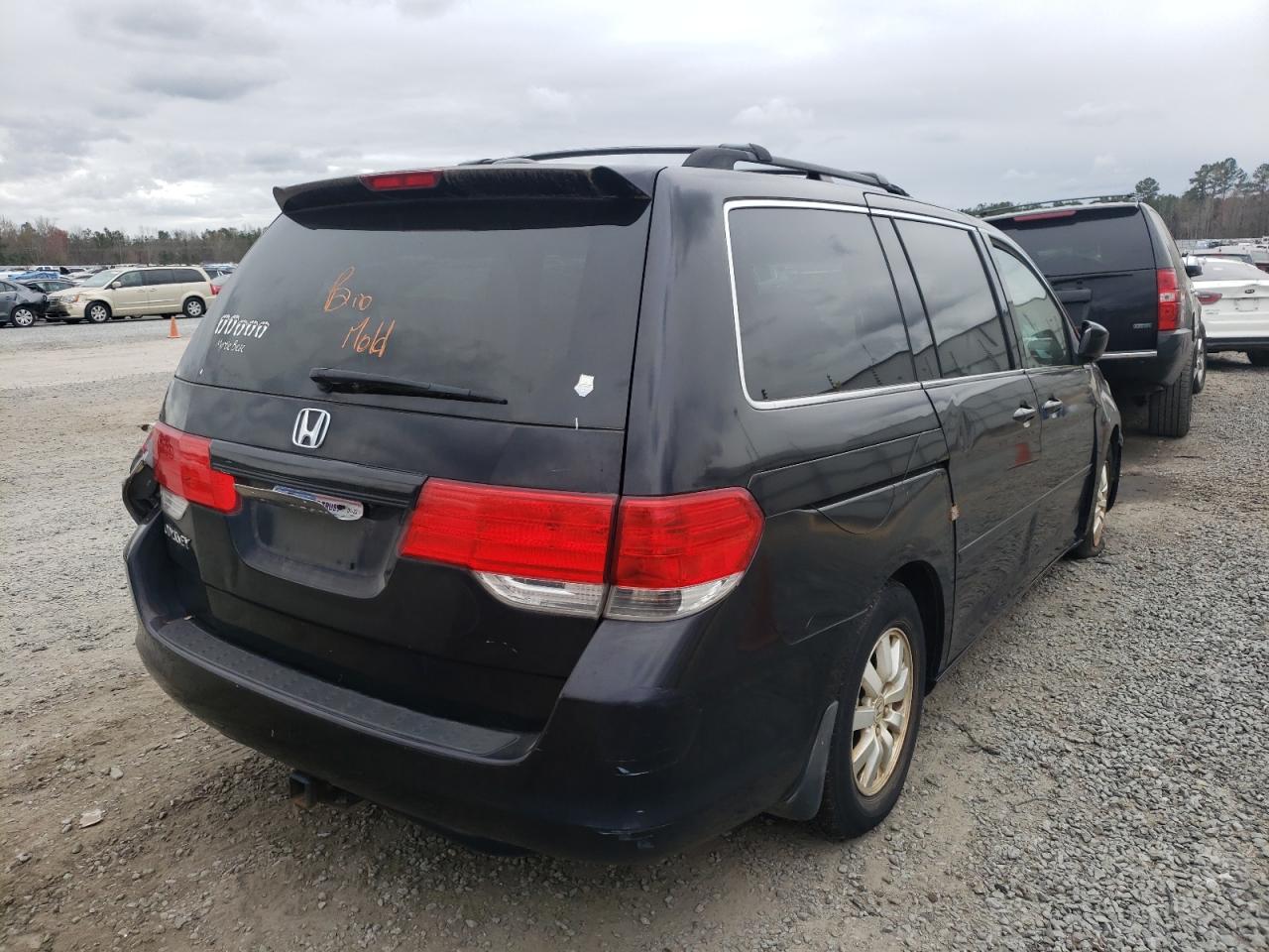 Photo 4 from auction – 2008 HONDA ODYSSEY EX with VIN 5FNRL38738B113763