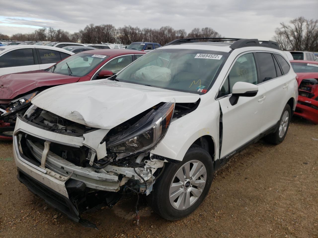 Photo 2 from auction – 2019 SUBARU OUTBACK 2. with VIN 4S4BSAHC3K3236923