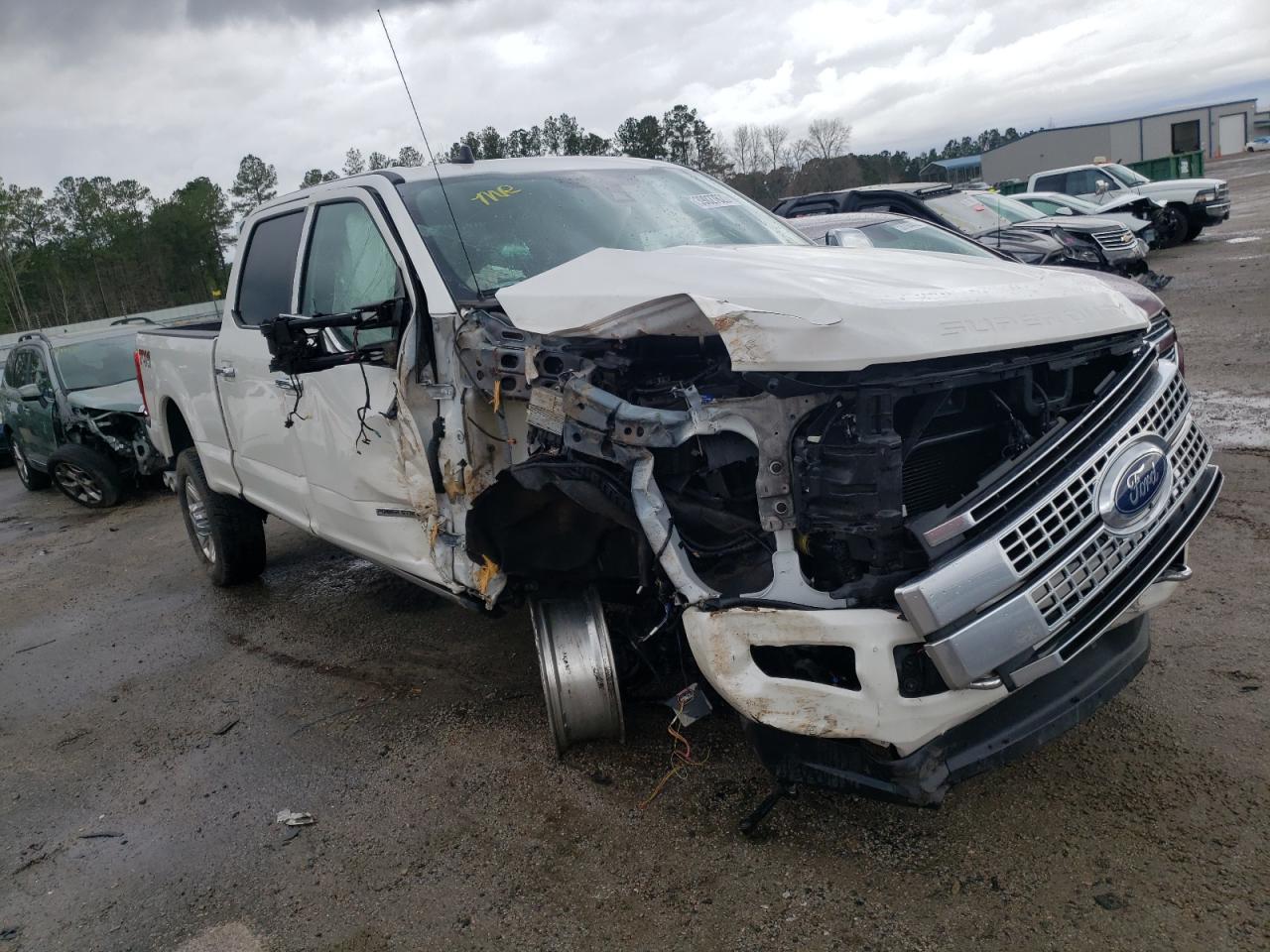 FORD F250 SUPER 2019 with VIN 1FT7W2BT2KEE39111 - Photo from auction