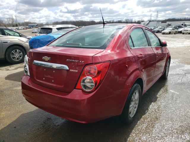 Photo 4 from auction – 2014 CHEVROLET SONIC LT with VIN 1G1JC5SB7E4157170