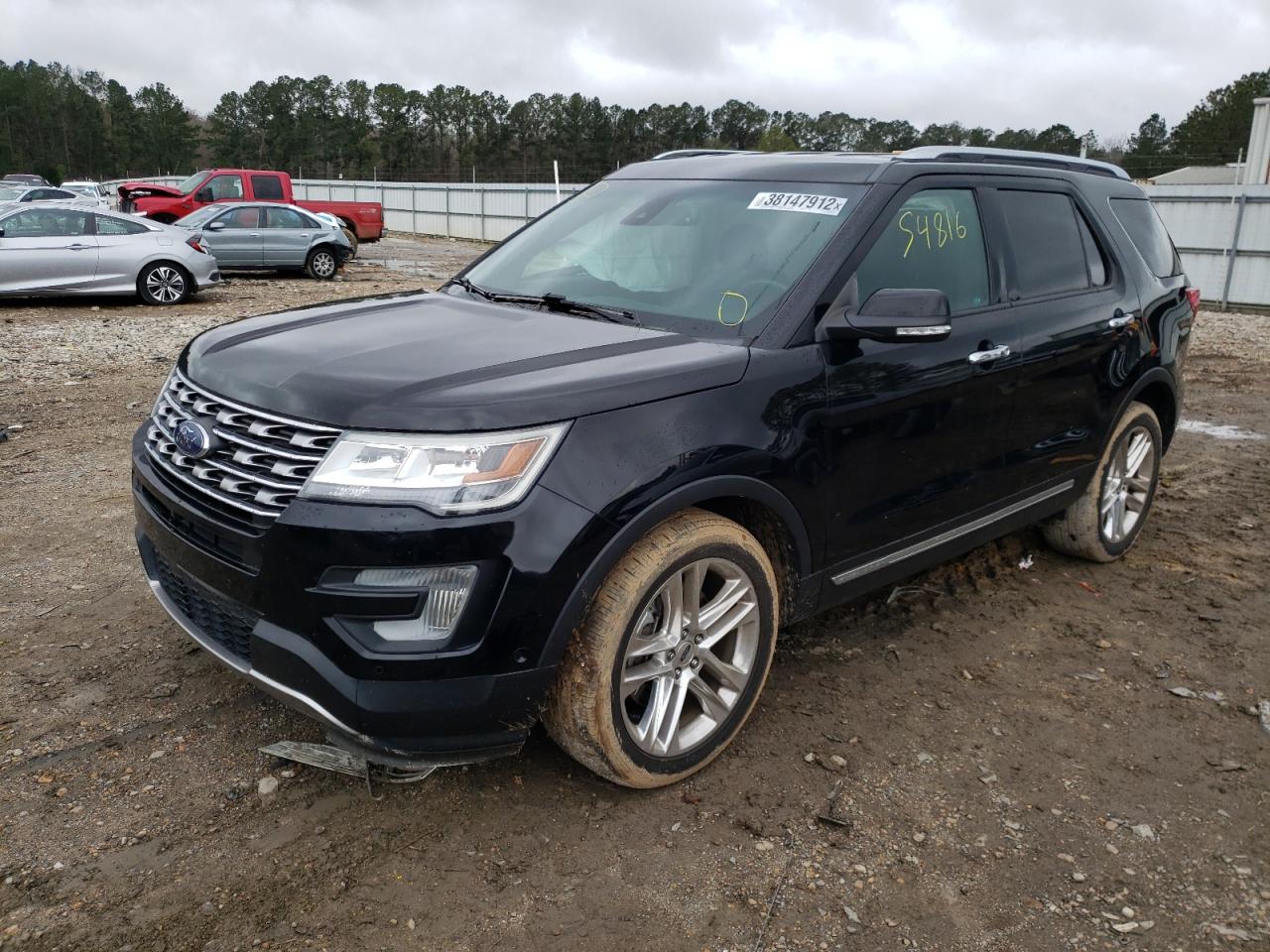 Photo 2 from auction – 2017 FORD EXPLORER L with VIN 1FM5K7FH4HGA20286