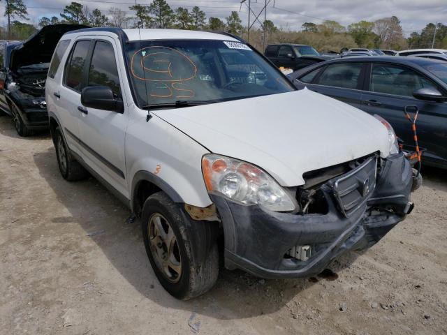 HONDA CR-V LX 2006 with VIN JHLRD68596C018585 - Photo from auction