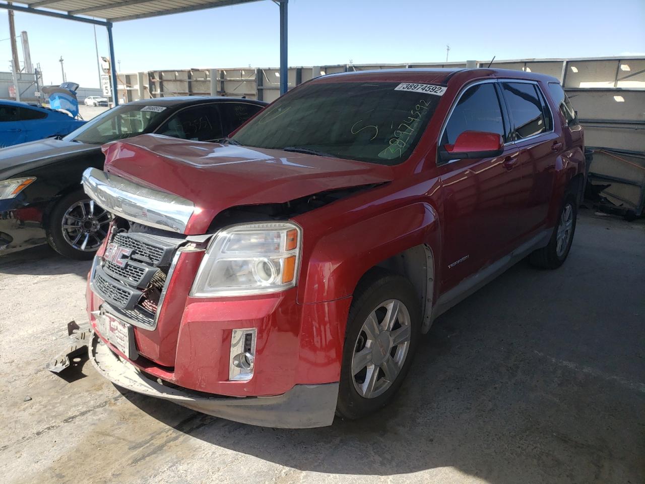 Photo 2 from auction – 2015 GMC TERRAIN SL with VIN 2GKALMEK9F6117223