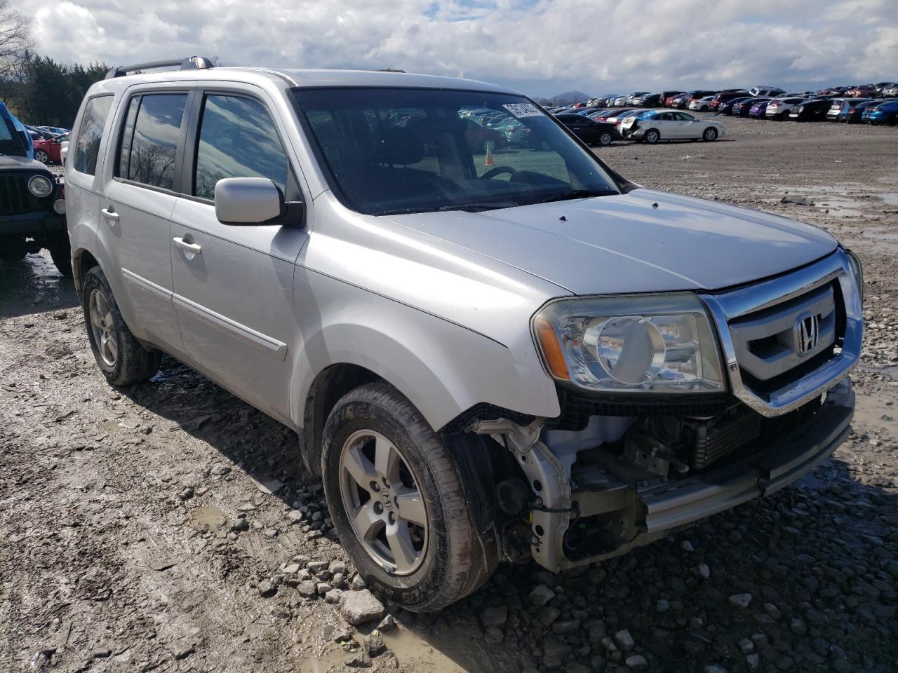 HONDA PILOT EX 2011 with VIN 5FNYF3H49BB012842 - Photo from auction