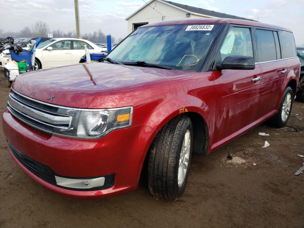 Photo 2 from auction – 2018 FORD FLEX SEL with VIN 2FMGK5C87JBA03576