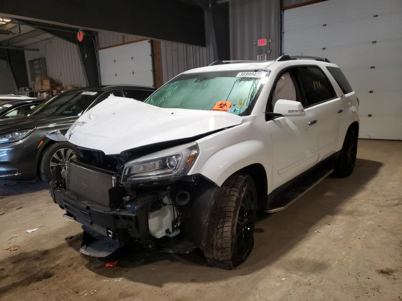 Photo 2 from auction – 2016 GMC ACADIA SLT with VIN 1GKKVRKD4GJ169297