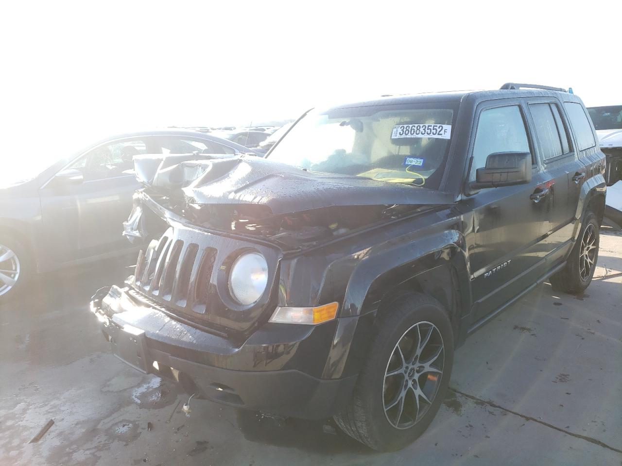 Photo 2 from auction – 2014 JEEP PATRIOT SP with VIN 1C4NJPBB5ED889758