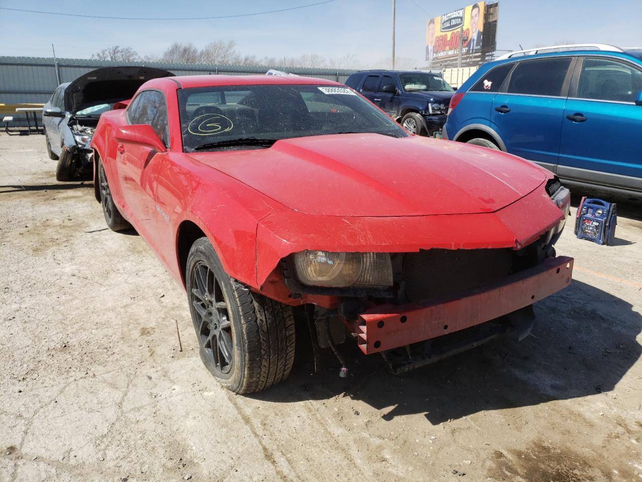 CHEVROLET CAMARO LS 2010 with VIN 2G1FE1EV3A9163814 - Photo from auction