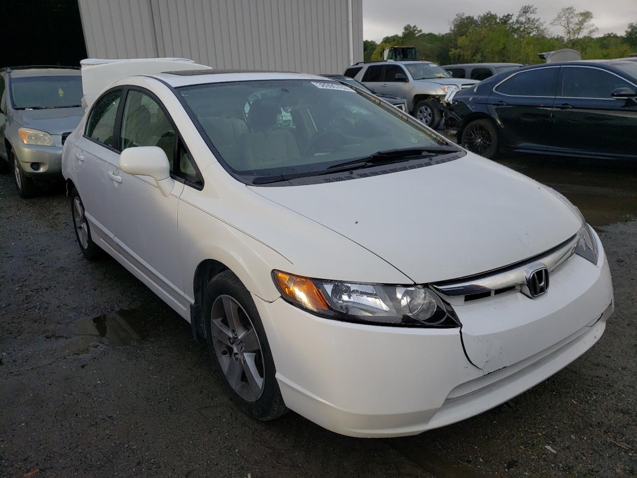 Photo 1 from auction – 2007 HONDA CIVIC EX with VIN 1HGFA168X7L021961