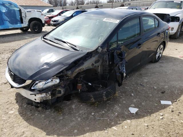 Photo 2 from auction – 2013 HONDA CIVIC LX with VIN 19XFB2F52DE063830