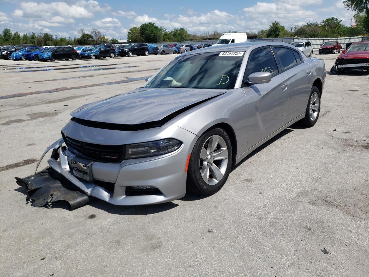 Photo 2 from auction – 2016 DODGE CHARGER SX with VIN 2C3CDXHG6GH346883