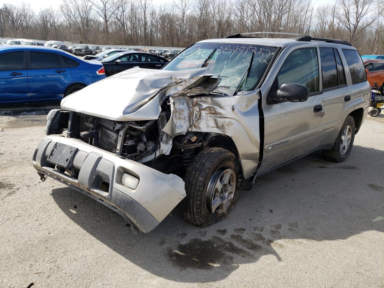 Photo 9 from auction – 2003 CHEVROLET TRAILBLAZE with VIN 1GNDT13S732282262