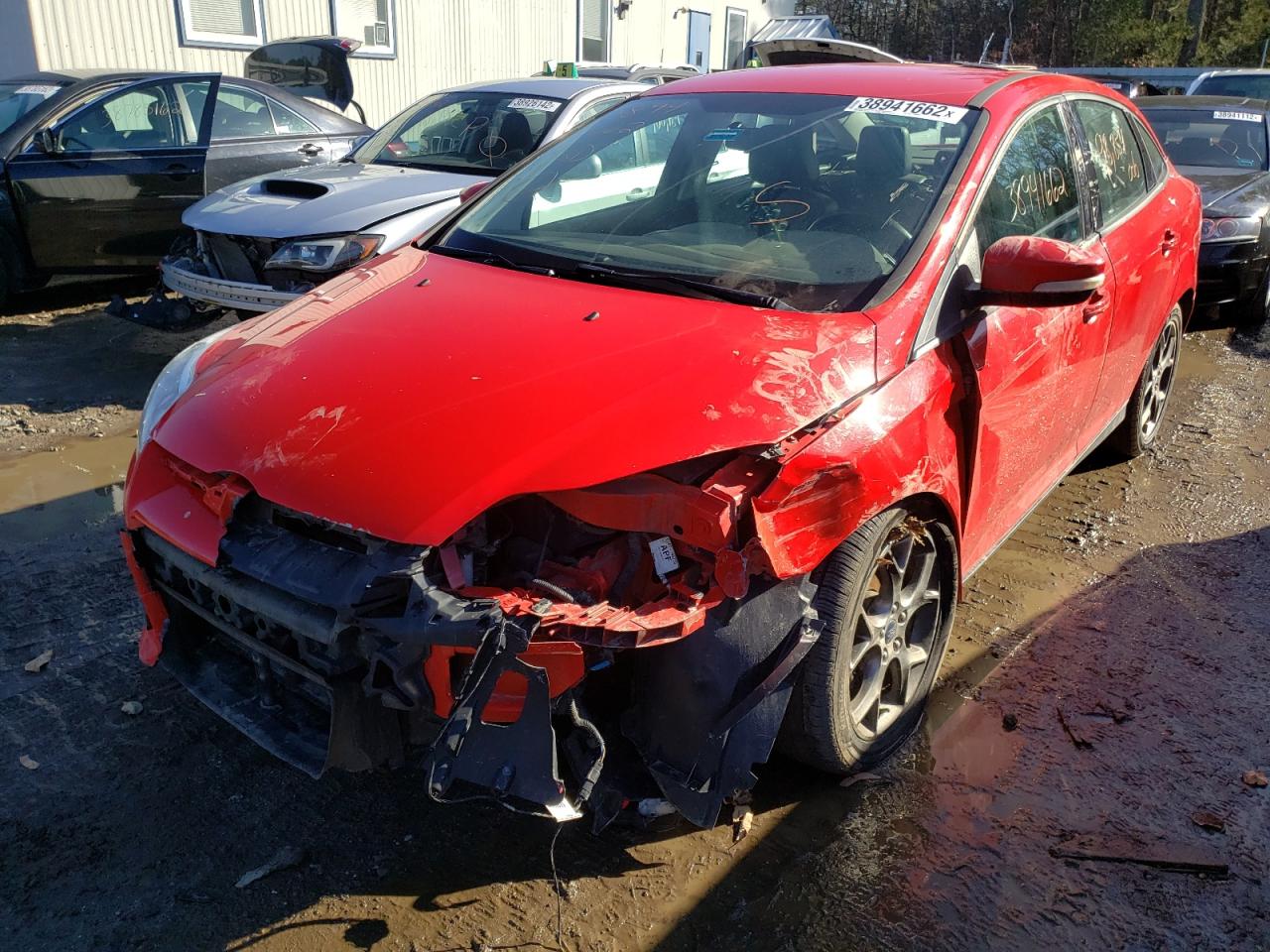 Photo 2 from auction – 2013 FORD FOCUS SE with VIN 1FADP3F2XDL212048
