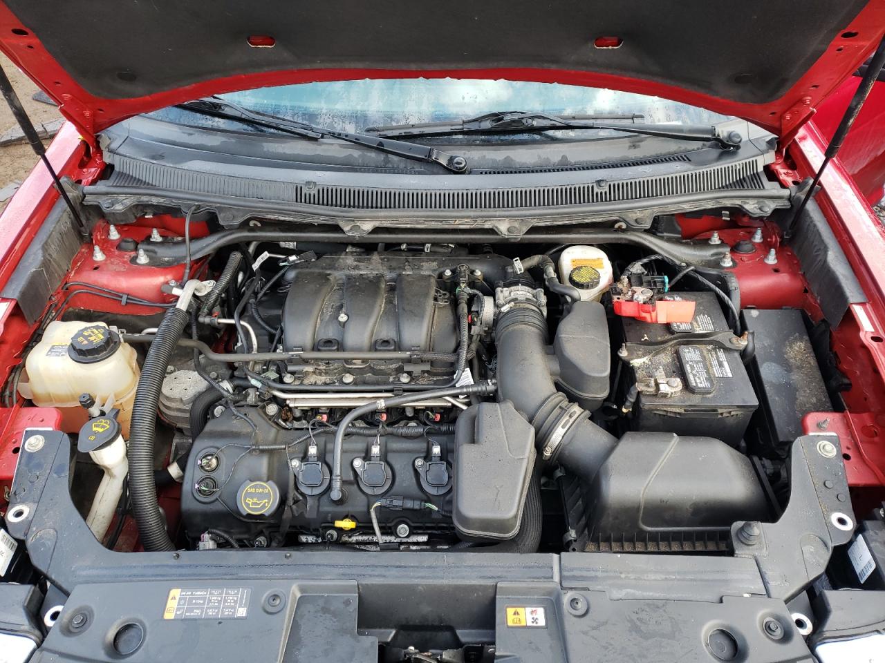 Photo 7 from auction – 2018 FORD FLEX SEL with VIN 2FMGK5C87JBA03576