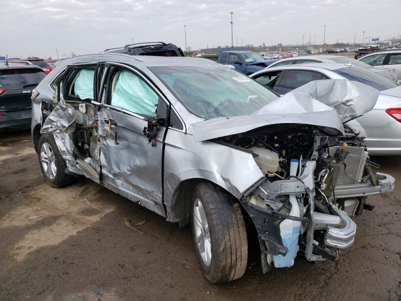 FORD EDGE SEL 2020 with VIN 2FMPK4J91LBA18907 - Photo from auction