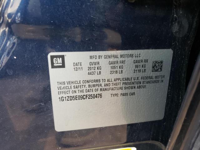 Photo 10 from auction – 2012 CHEVROLET MALIBU 2LT with VIN 1G1ZD5E09CF250476