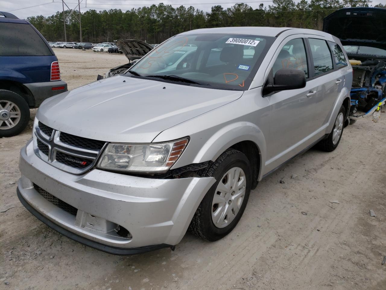 Photo 2 from auction – 2013 DODGE JOURNEY SE with VIN 3C4PDCAB7DT695364