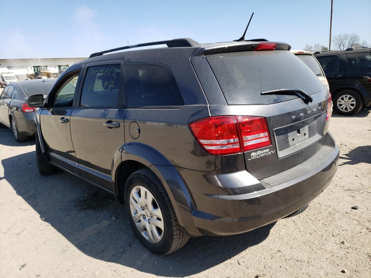 Photo 3 from auction – 2017 DODGE JOURNEY SE with VIN 3C4PDCAB9HT608277